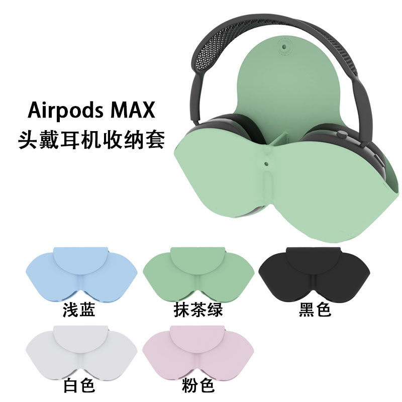 Applicable To Apple Airpods Max Earphone Protective Cover Apple Headset Silicone Anti-collision Earphone Case