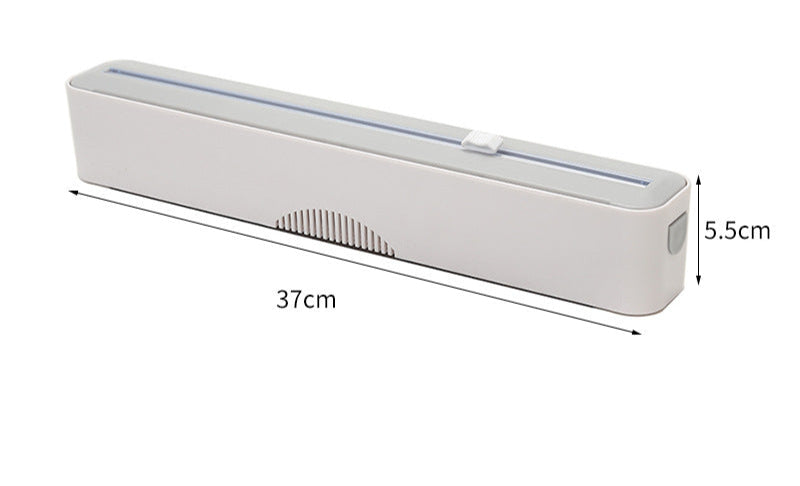 Coil Film Cutter Baking Tin Paper Two-way Sliding Knife Cutting Box Household Magnetic Wall-mounted Storage Box Storage Rack