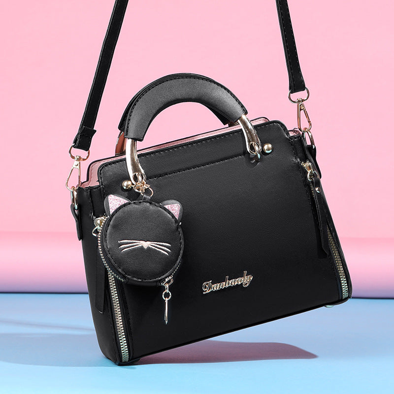Solid Color Shoulder Bag Women's Fashion Casual Women's Bag Handbag 2025 New Cute Easiest For Match Women's Crossbody Bag