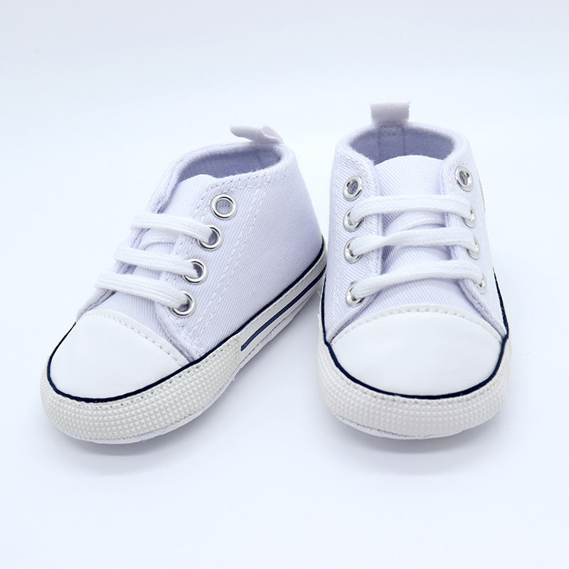 Soft Sole Canvas Toddler Shoes for 1-3 Years Old