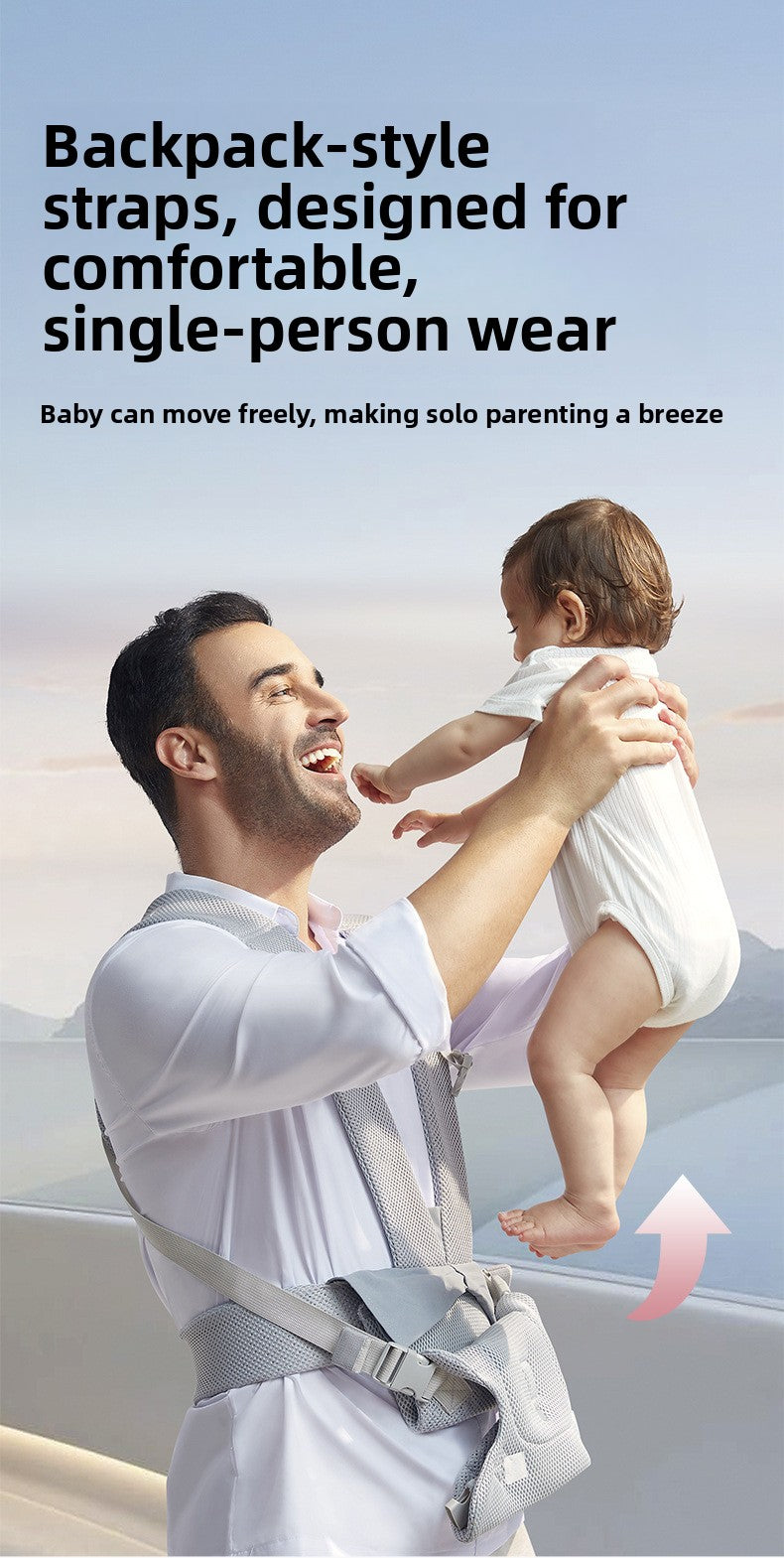 Lightweight Baby Waist Stool Carrier