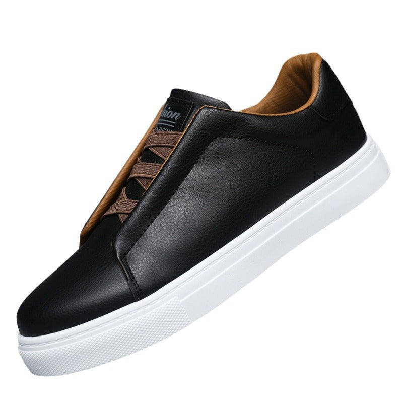 Men's Solid Color Low Top Skateboard Shoes
