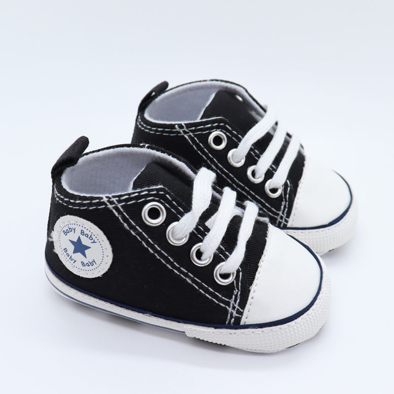Soft Sole Canvas Toddler Shoes for 1-3 Years Old