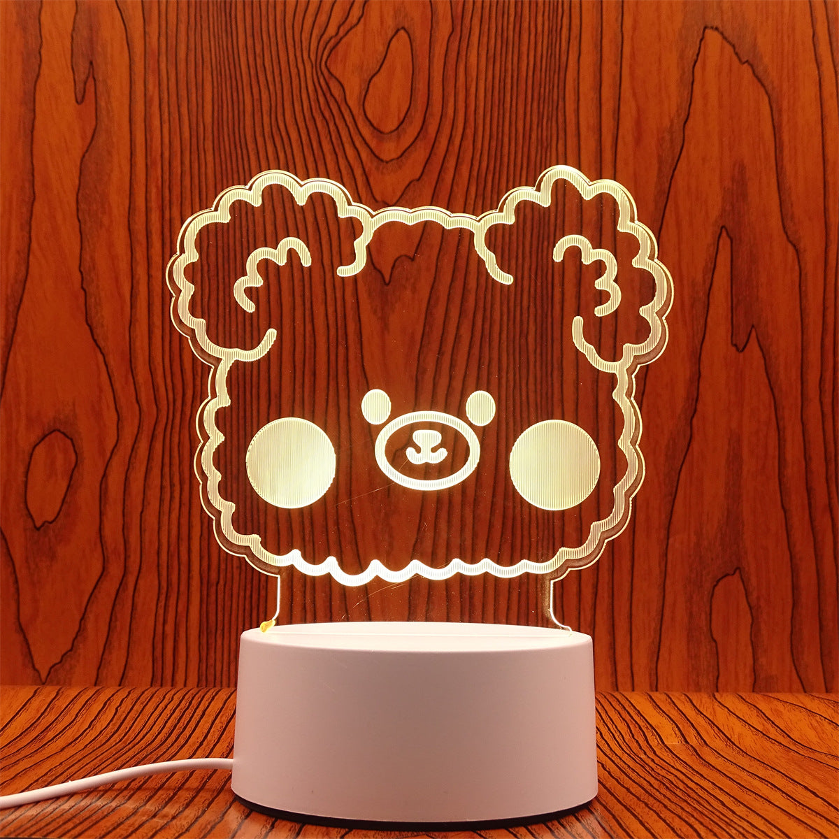 Creative 3D Night Light Lamp