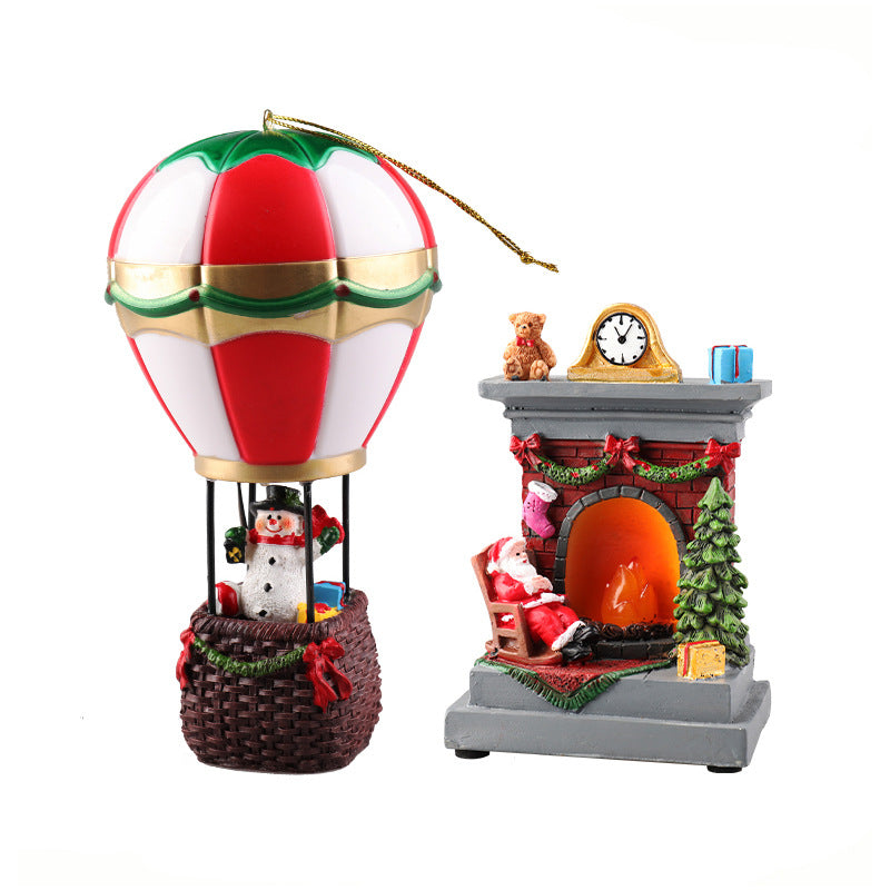 Christmas resin ornament