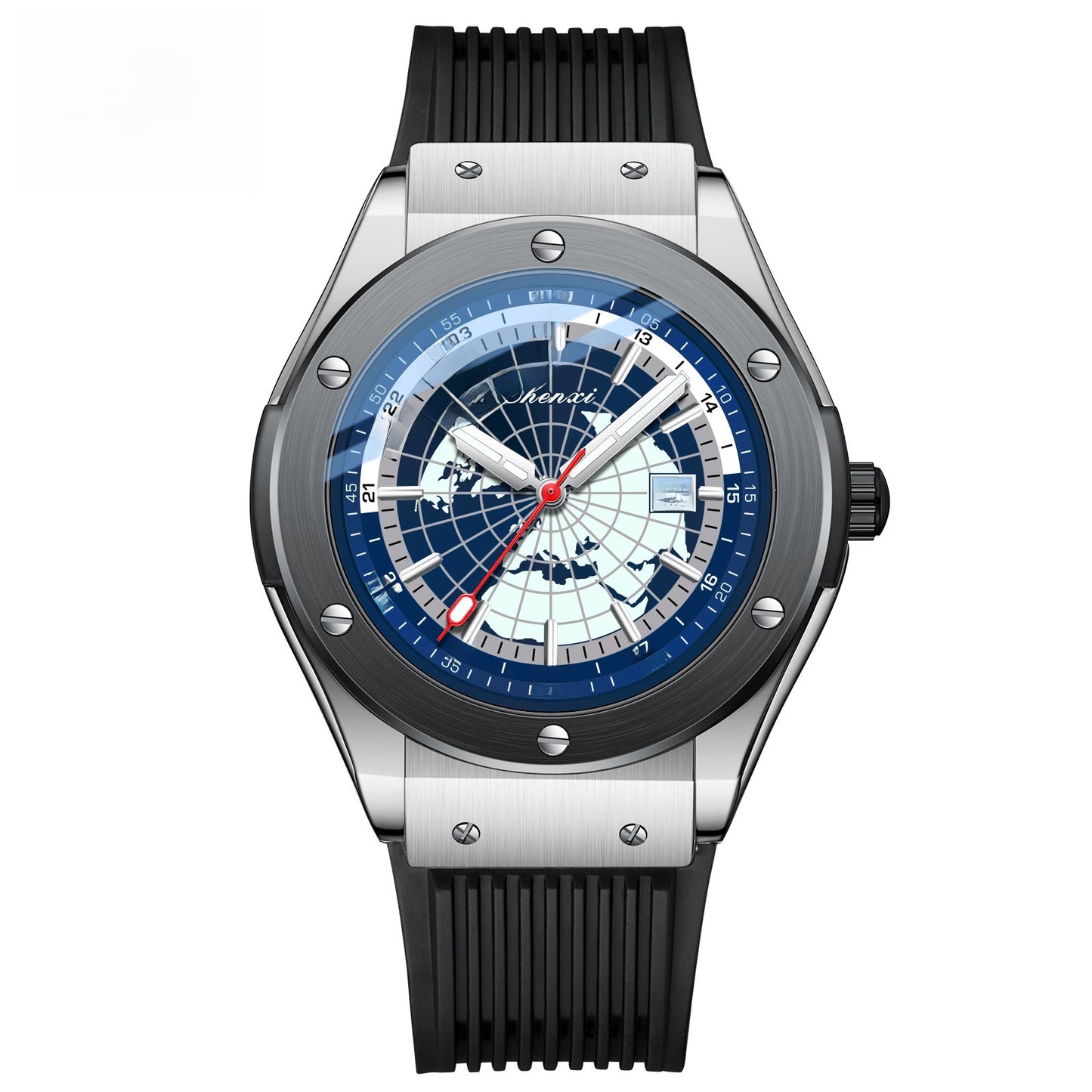 Men's watch rivets