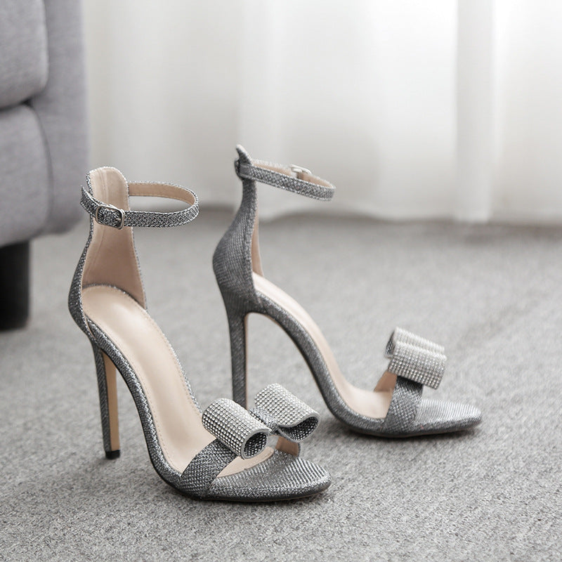 High heels sandals