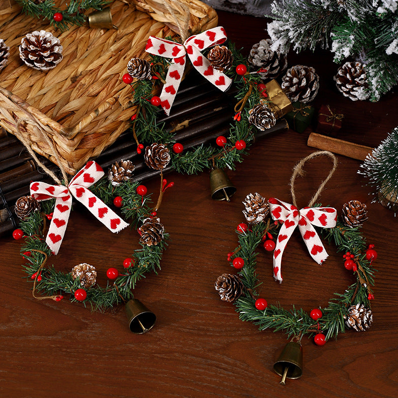 Christmas wreath decoration
