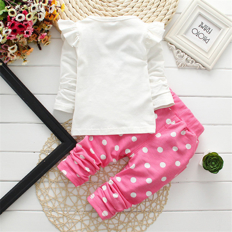 Spring and Autumn Cartoon Children's Clothing
