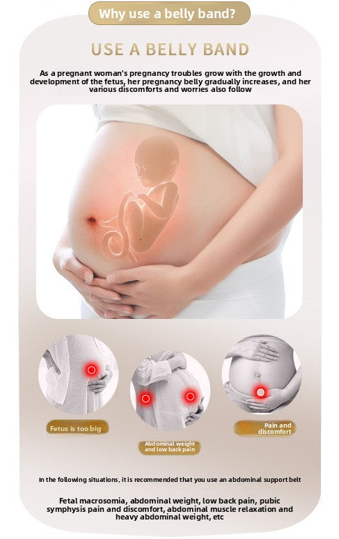 Pregnancy support belt