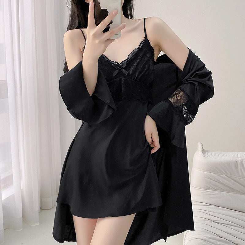 Padded bra-style nightgown