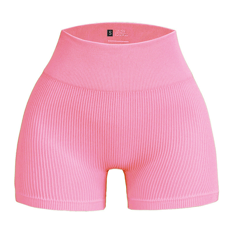 Seamless High Waist Yoga Shorts