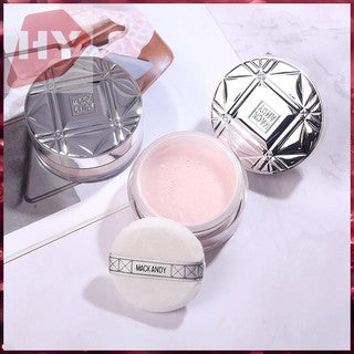 Maco Andy Cream Oil Control Makeup Honey Powder Matte Brightening Skin Color Concealer Repair Waterproof Invisible Pore Loose Powder