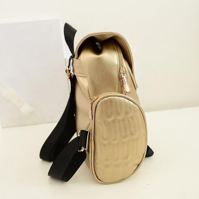 Owl PU Leather Backpack for Women