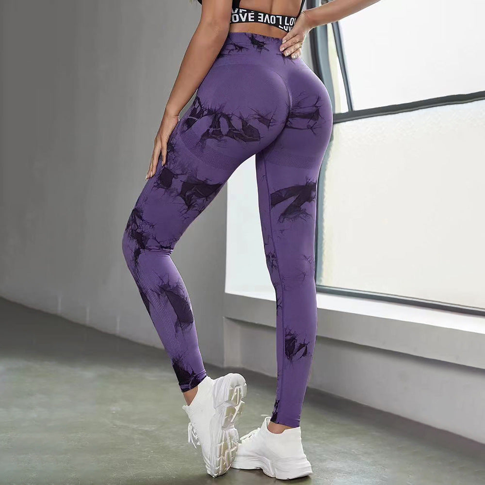 Batik yoga pants for women
