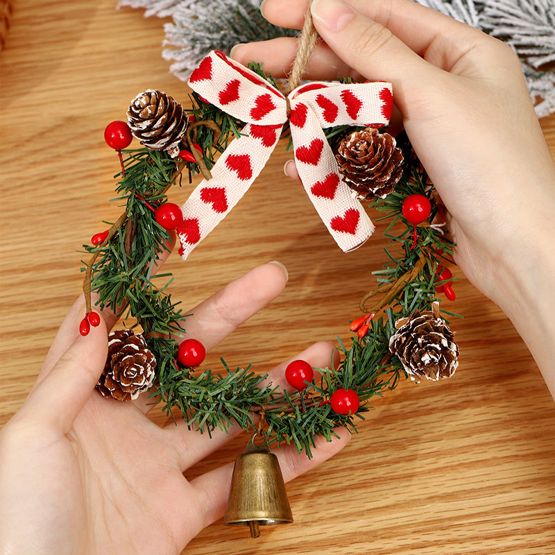 Christmas wreath decoration