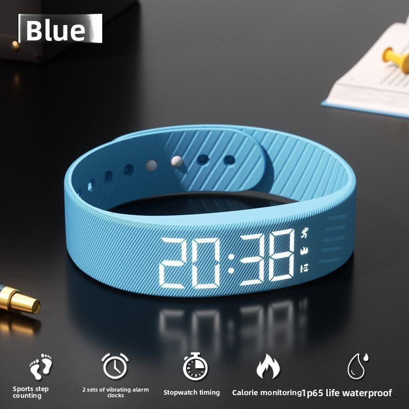 Kids Digital Silicone Watch with Vibration Alarm