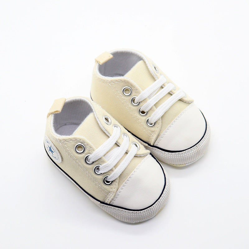 Soft Sole Canvas Toddler Shoes for 1-3 Years Old