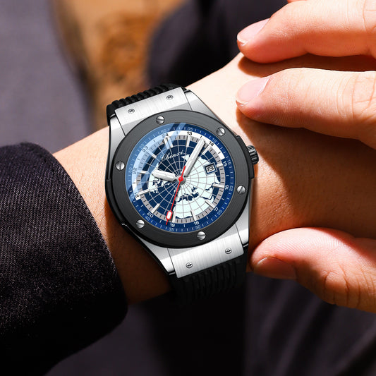 Men's watch rivets