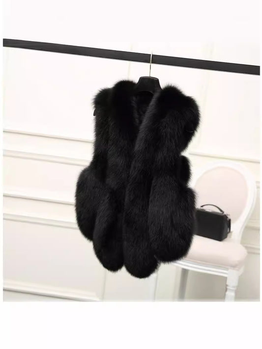 Women's Faux Fur Vest