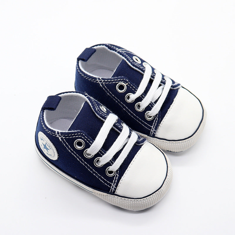 Soft Sole Canvas Toddler Shoes for 1-3 Years Old