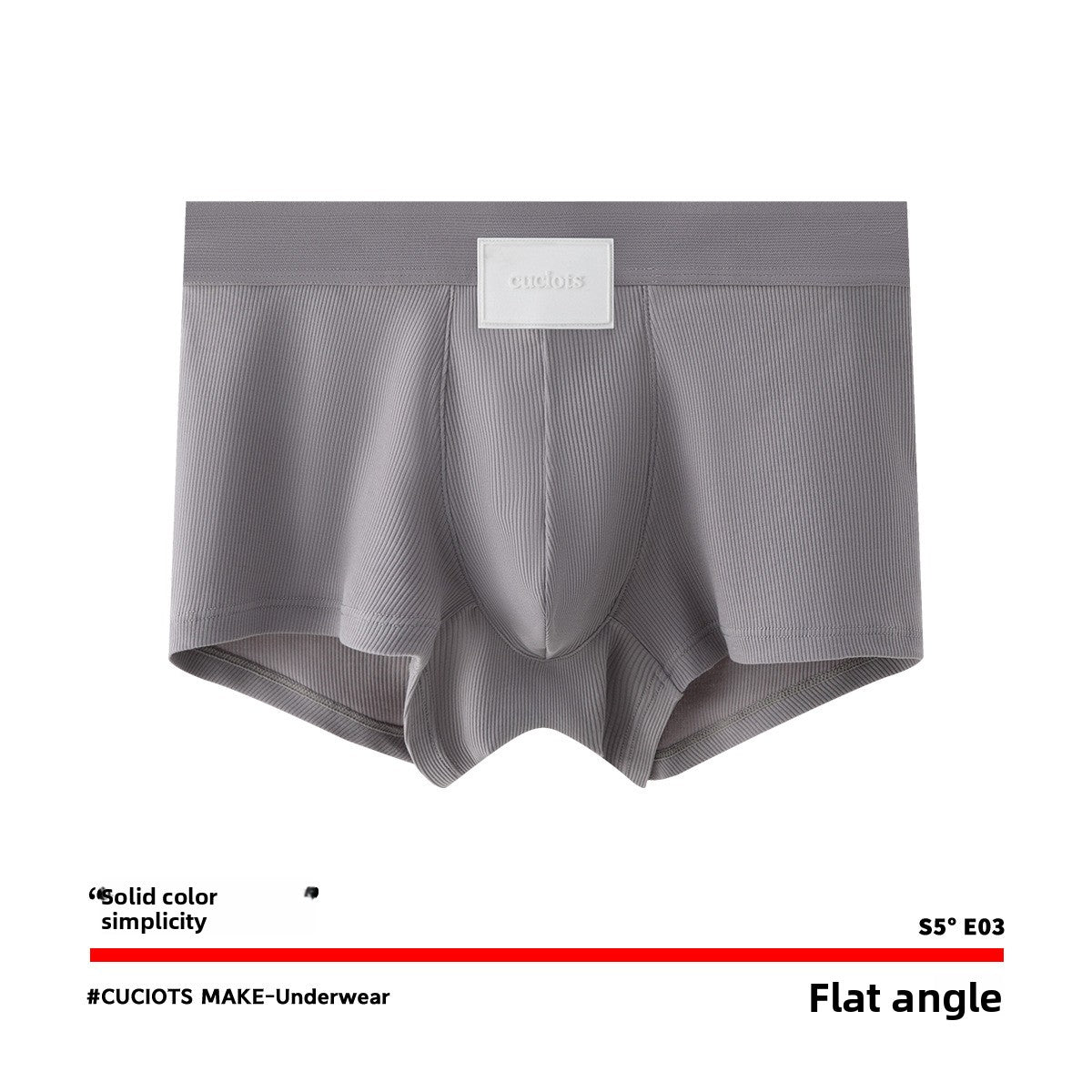 Cotton Men's Breathable Antibacterial Boxer Underwear
