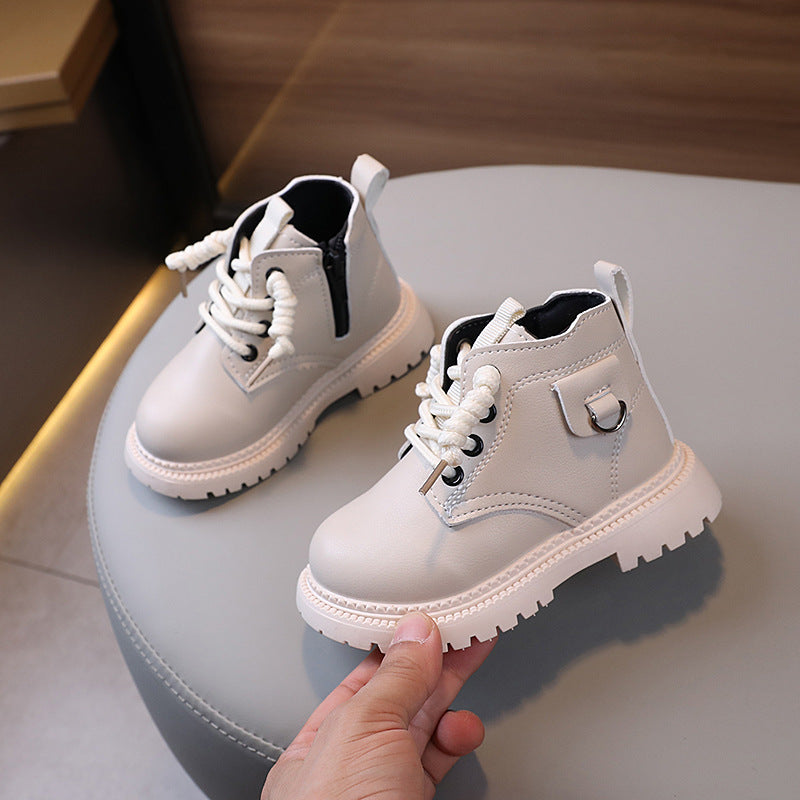 Children leather boots