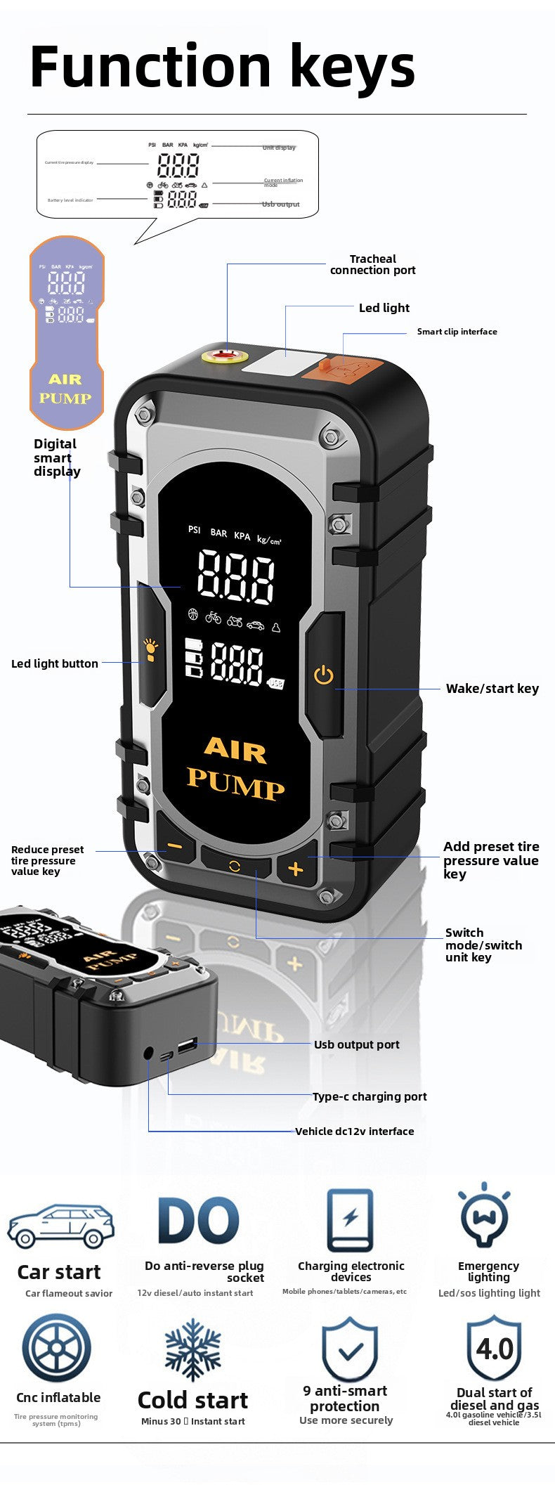 Car Inflatable Pump