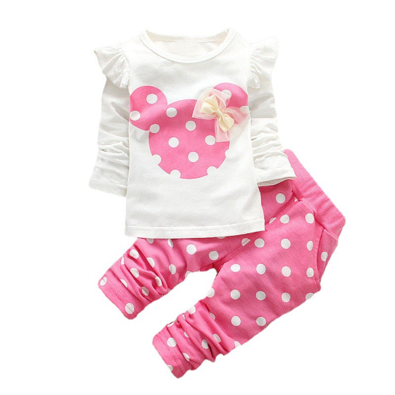 Spring and Autumn Cartoon Children's Clothing