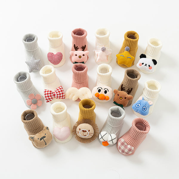 Baby Cartoon Non-Slip Cotton Socks