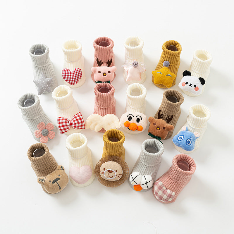 Baby Cartoon Non-Slip Cotton Socks