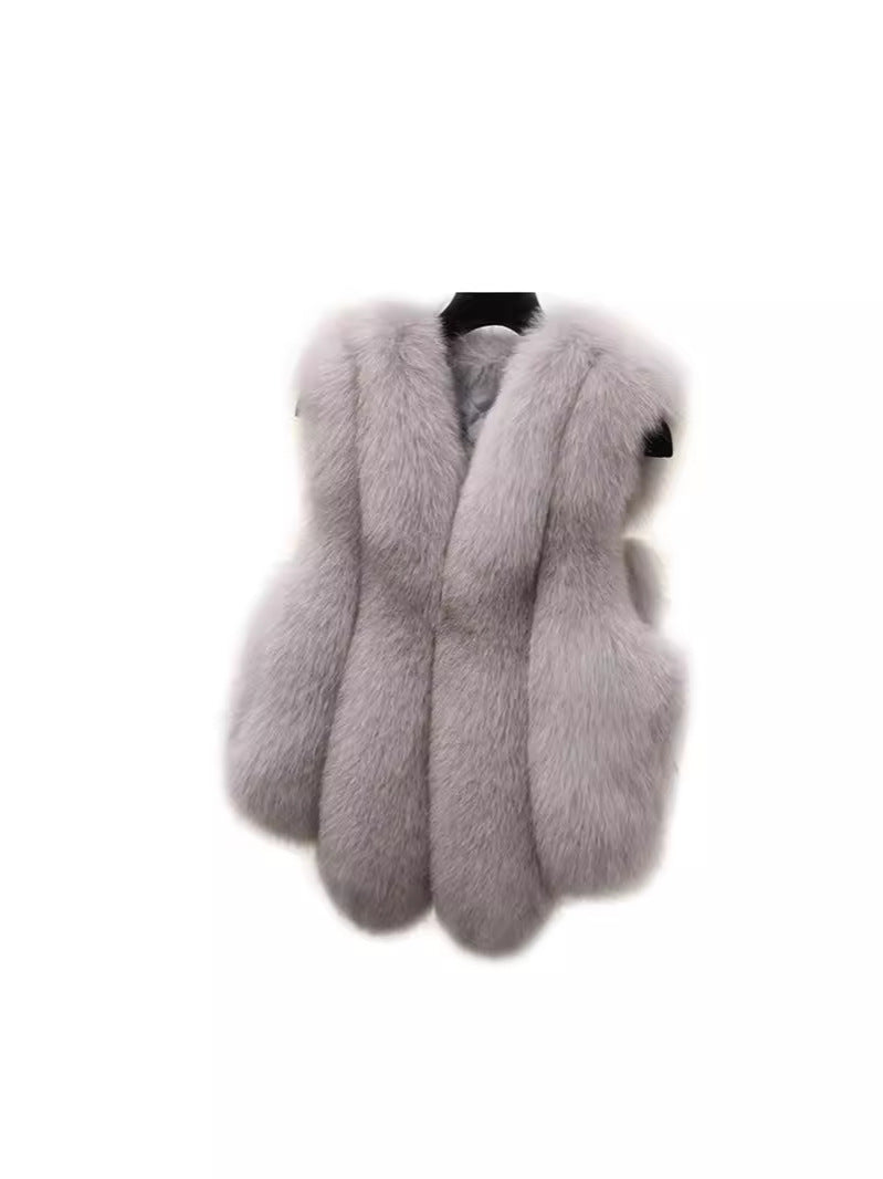 Women's Faux Fur Vest