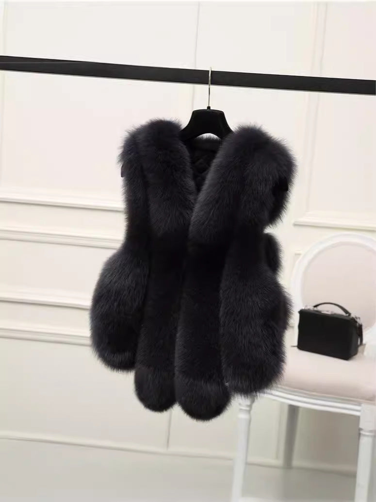 Women's Faux Fur Vest