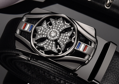 Time Comes, Belt for Men's New High end Men's Belt Trend Versatile Automatic Buckle