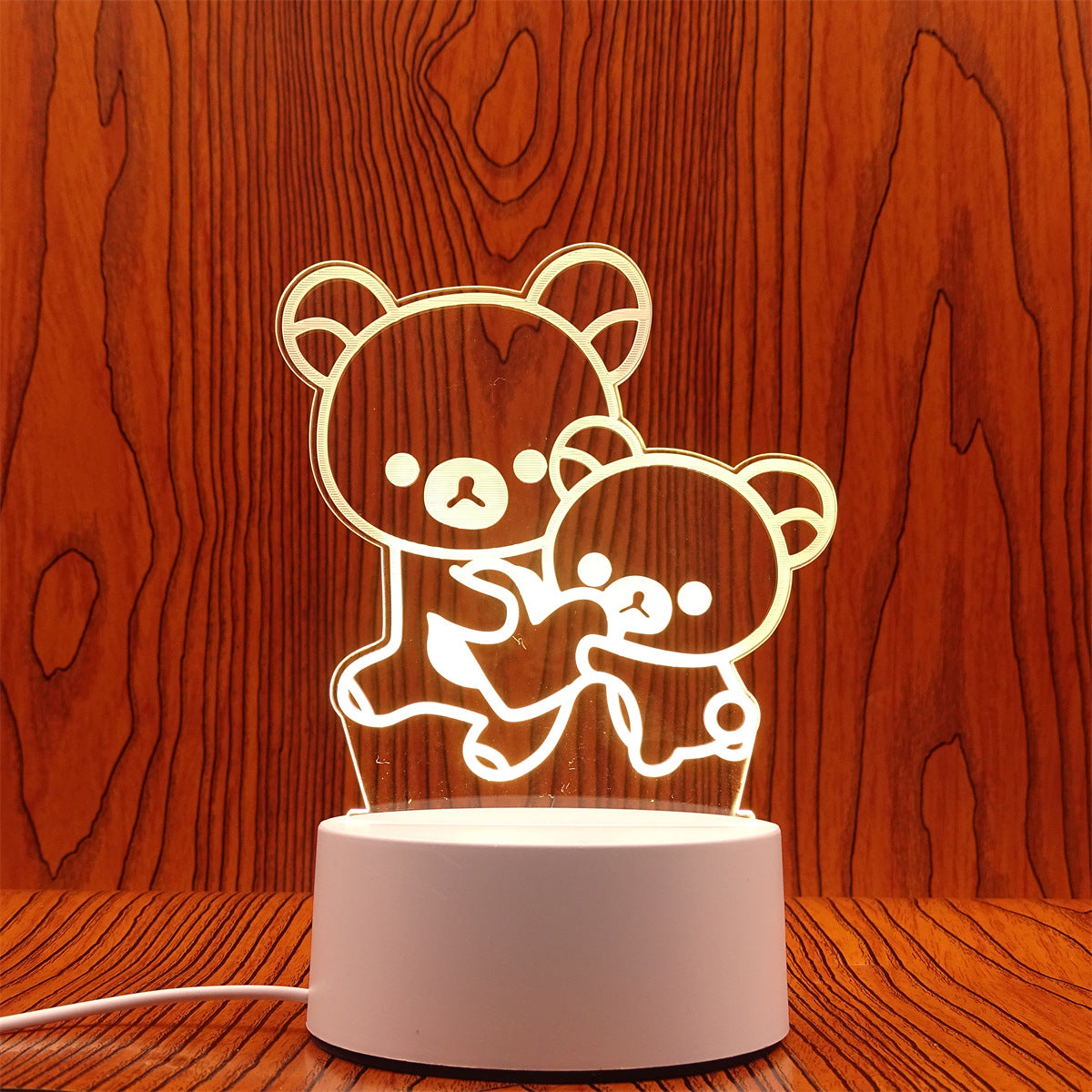 Creative 3D Night Light Lamp