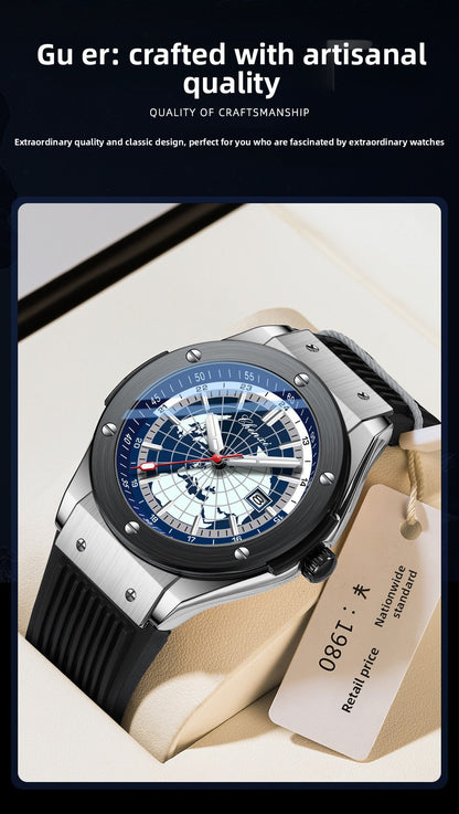 Men's watch rivets