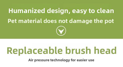 Automatic Liquid Dispensing Kitchen Cleaning Brush