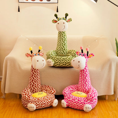 Giraffe Children's Sofa Lazy Cartoon Seat Tatami Kindergarten Stool Children's Photography Gift Wholesale