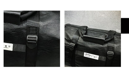Sports Bag Foreign Trade New Pu Fitness Bag Large Capacity Travel Bag With Shoe Warehouse Portable Yoga Luggage Bag