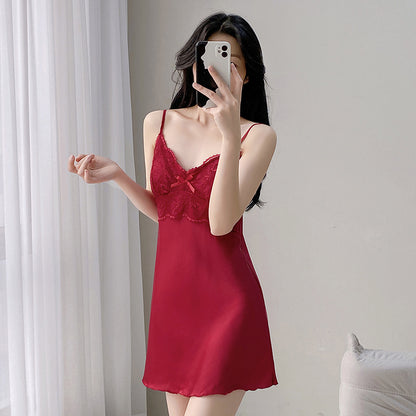 Padded bra-style nightgown