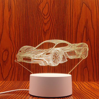 Creative 3D Night Light Lamp