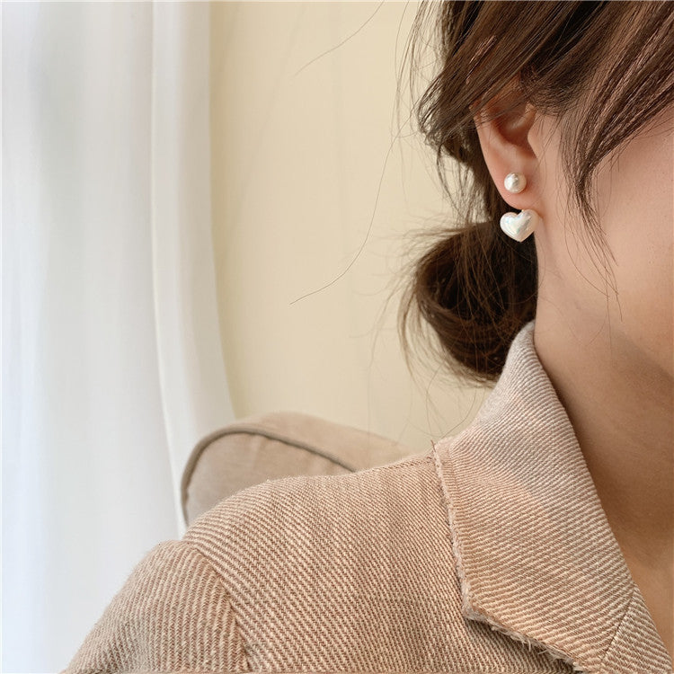 French New Classic Elegant Imitation Pearl Drop Earrings for Women Exquisite Dangle Wedding Earring Statement Fashion Jewelry