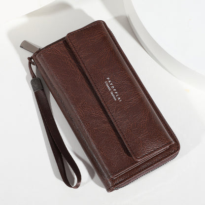 Men's wallet with multiple card slots