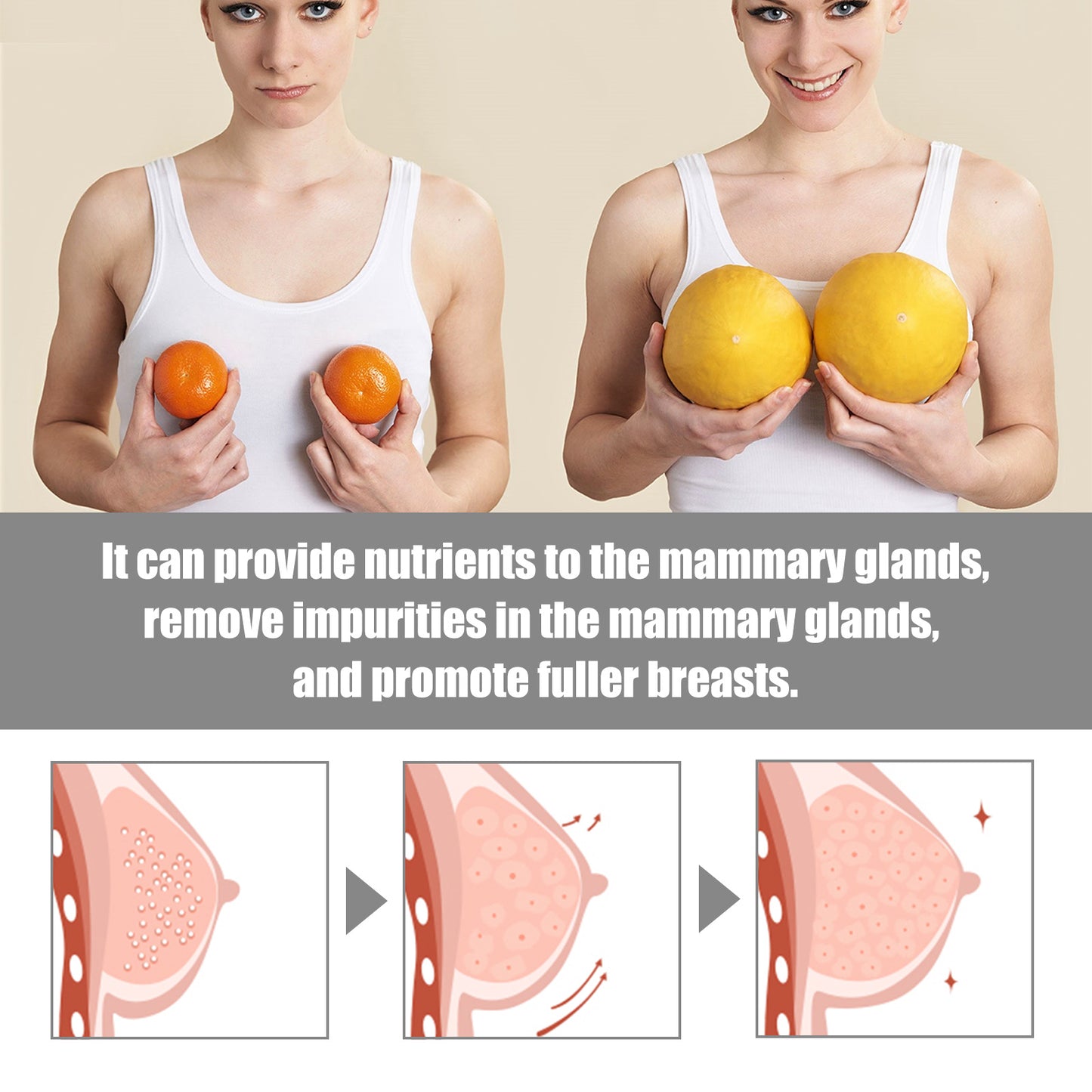 Electric Breast Massager, Firming Full Firm Anti-Sagging Volumizing Lift Massage Chest Treatment