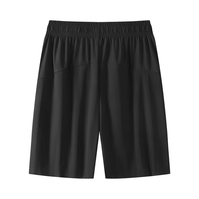 Small niche loose fit sports and leisure five quarter pants
