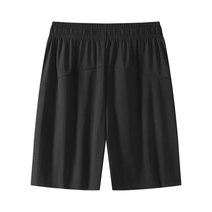 Small niche loose fit sports and leisure five quarter pants