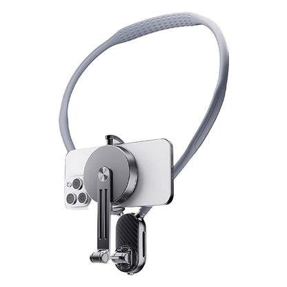 Adjustable Neck Phone Mount for Hands-Free Recording
