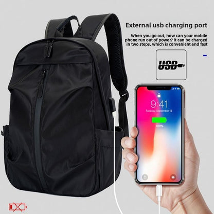 Fashion Men's Oxford Cloth Backpack