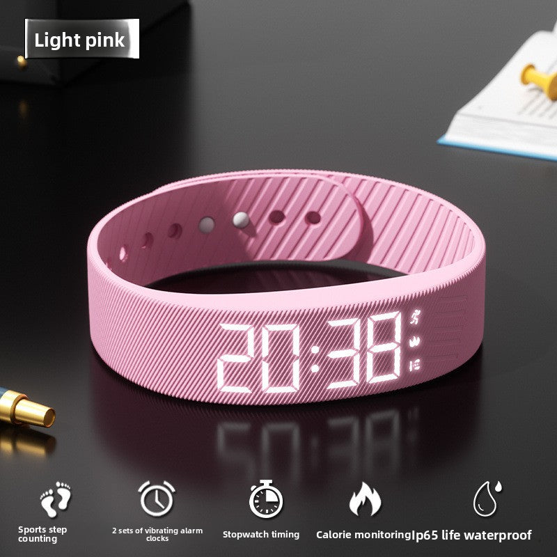 Kids Digital Silicone Watch with Vibration Alarm