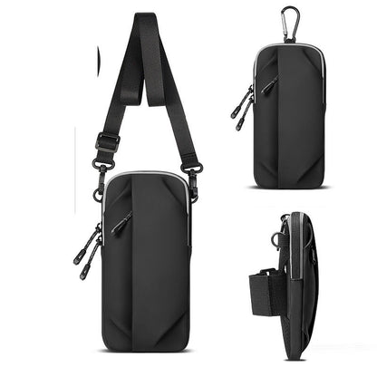 Running mobile phone arm bag for men and women, single shoulder diagonal cross bag, wrist bag, fitness sports travel equipment